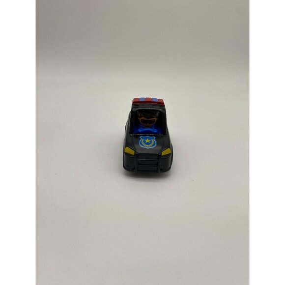 Fisher-Price Little People Wheelies Black Police Truck: Preschool Pretend Play T - Picture 6 of 7